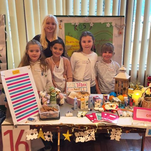 Kinder beim KIWI Projekttag 7