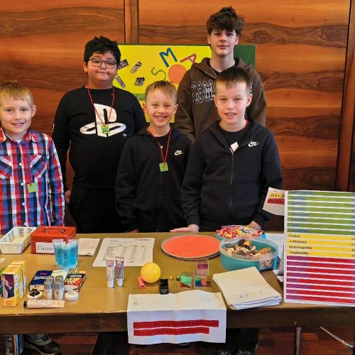 Kinder beim KIWI Projekttag 3