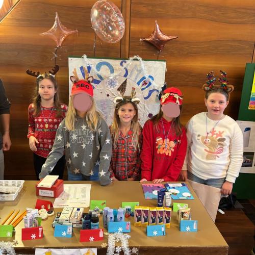 Kinder beim KIWI Projekttag 1