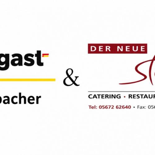 Logos der Sponsoren der AktioN: Eurogast Speckbacher und "Der neue Storfwirt"